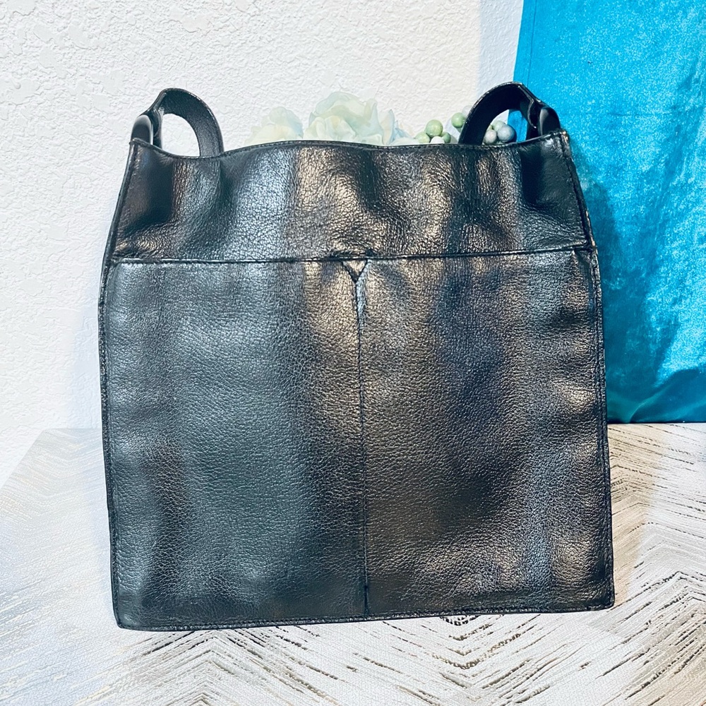 Gucci black leather shoulder bag - Picture 3 of 16